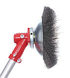 Дротяна щітка Щітка, дротяний диск для коси, кусачки, 200 мм, м'яка Щітка для мотокоси Tagred CZ0028, фото 6