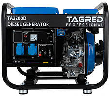 Дизельний генератор для дому Tagred TA3200D Генератор на дизельному паливі, фото 3