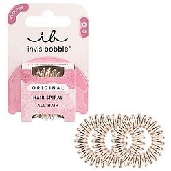 Гумка — браслет для волосся invisibobble ORIGINAL Of bronze and beads
