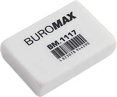 Гумка м'яка, стирачка Buromax BM.1117