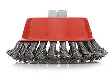 Дротяну щітку M14 125 мм Tagred TA4011 щітка для обробки металевих поверхонь, фото 2