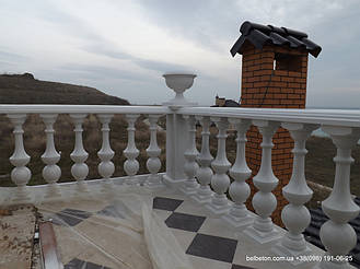 Балясины Одесса | Бетонная балюстрада на Сосновом берегу в Одесской области 3