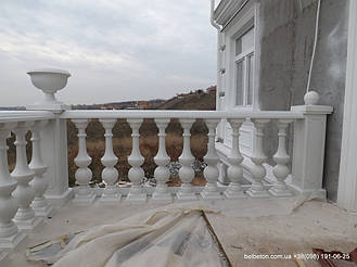 Балясины Одесса | Бетонная балюстрада на Сосновом берегу в Одесской области 5