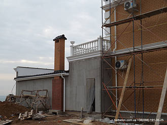 Балясины Одесса | Бетонная балюстрада на Сосновом берегу в Одесской области 6