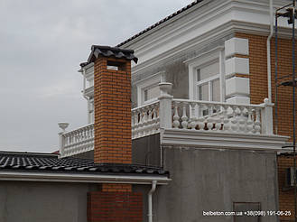 Балясины Одесса | Бетонная балюстрада на Сосновом берегу в Одесской области 10