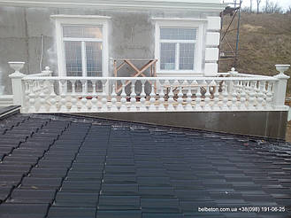 Балясины Одесса | Бетонная балюстрада на Сосновом берегу в Одесской области 19