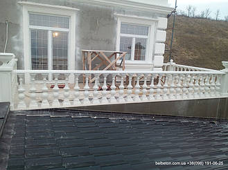 Балясины Одесса | Бетонная балюстрада на Сосновом берегу в Одесской области 20