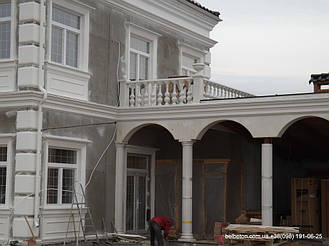 Балясины Одесса | Бетонная балюстрада на Сосновом берегу в Одесской области 16