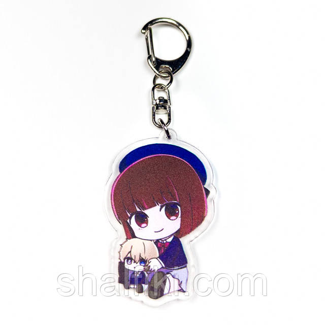 "Кана Аріма (Дитина улюбленця / My Favorite Idol)" брелок акриловий двосторонній з уф-друком, фото 1