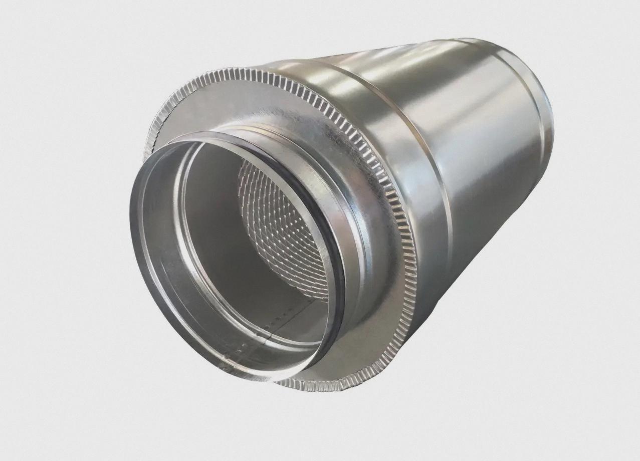 Шумоглушник круглий канальний C-GKK-500-900 (500 діаметр/ 900 довжина), фото 1