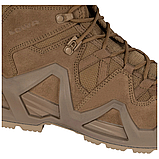 Тактичні черевики берці високі всесезонні Lowa Zephyr MK2 GTX HI TF Coyote OP, фото 5