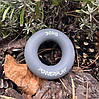 Еспандер кистьовий силіконовий PowerPlay PP-4324 Hand Grip Ring X-Hard 30 кг. Сірий, фото 5