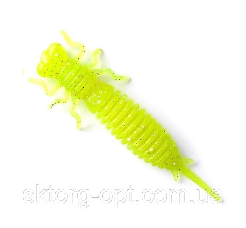 Силіконова приманка Fanatik Larva 4.5 дюйма колір 024 їстівний