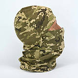 Балаклава бавовняна трикотажна літня в камуфляжі ММ-14, фото 5