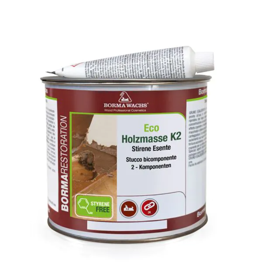 Шпаклівка без стиролу HOLZMASSE K2 ECO (750мл)