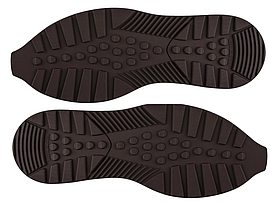 Гумовий слід-лаваш CASALi Action Італія колір коричневий