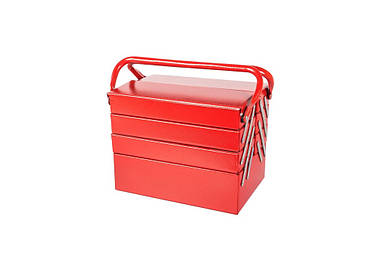 Скриня для інструментів металева 330 мм 4 яруси/7 відділень