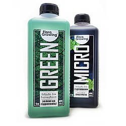 2 х 1 л Green Kit набір добрив для зелені, мікрозелені і розсади