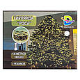 Гірлянда роса на пульті 100 метрів на 1000 led світлодіодів крапля на білому дроті біла GarlandoPro Lugi, фото 9