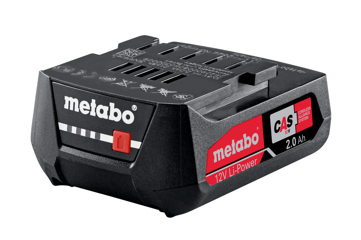 Акумуляторний блок METABO LIPOWER, 12 В – 2 А·ГОД (625406000)