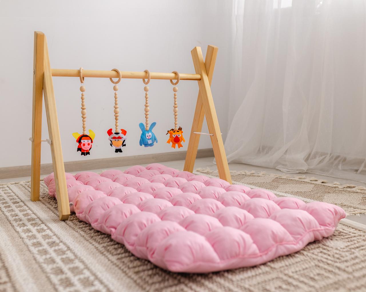 Мобіль дитячий підлоговий Смішні герої з матрациком Принцеса