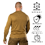 Лонгслів Chiton 2.0 CoolPass Antistatic Койот (7103), M, фото 3