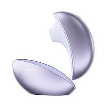 Вакуумний кліторальний смарт-стимулятор Svakom Pulse Galaxie Metal Lilac, проєктор зоряного неба