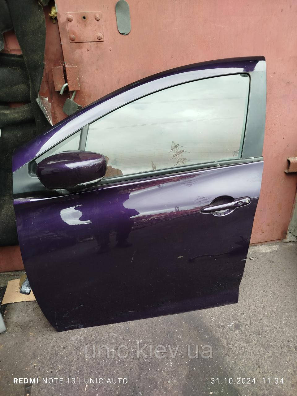 Двері передня ліва водійська Renault ZOE  / ZOE 2 б/в