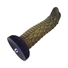 Силіконовий дилдо Hismith 8.5" Squama Beast Silicone Dildo Monster Series