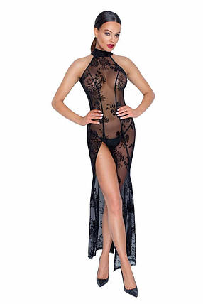 Довга сітчаста сукня Noir Handmade F239 Long tulle dress, 3XL, фото 1