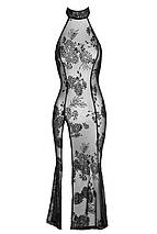 Довга сітчаста сукня Noir Handmade F239 Long tulle dress, XL, фото 4