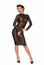 Сукня з мокрим ефектом Noir Handmade F182 Classic dress made of elastic tulle, S, фото 3
