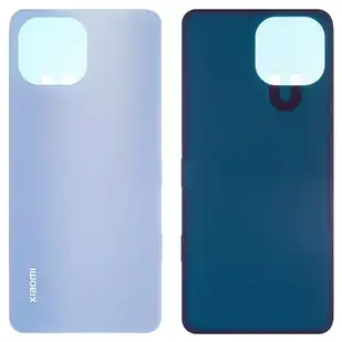 Задня панель корпусу для Xiaomi 11 Lite, 11 Lite 5G, 11 Lite 5G NE, блакитна, M2101K9AG, bubblegum blue