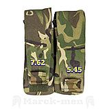 Підсумок для 2 магазинів АК. Подвійний підсумок на 2 магазини АК з клапаном, фото 9