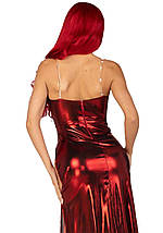 Еротична сукня Leg Avenue Shimmer bodysuit with skirt L, фото 2