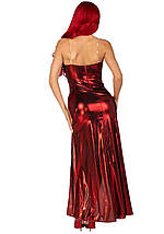 Еротична сукня Leg Avenue Shimmer bodysuit with skirt L, фото 5