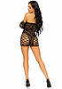 Leg Avenue 2 PC Tube dress and gloves OS Black, фото 7