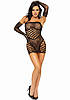 Leg Avenue 2 PC Tube dress and gloves OS Black, фото 9