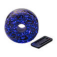 Гірлянда роса на пульті 200 метрів на 2000 led світлодіодів крапля на білому дроті синя GarlandoPro Lugi, фото 4
