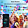 Розумна водонепроникна вулична світлодіодна гірлянда RGB Матова кулька 10 м APP Bluetooth (USB) + пульт, фото 7