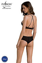 Комплект Passion KERRIA BIKINI black, S/M, бралет і трусики-бікіні, фото 2