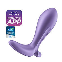 Анальна смарт-пробка з вібрацією Satisfyer Intensity Plug Purple
