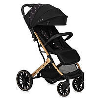 Коляска прогулочная MoMi ESTELLE DAKAR Ginko (складная, корзинка, регулируемая спинка) Черная