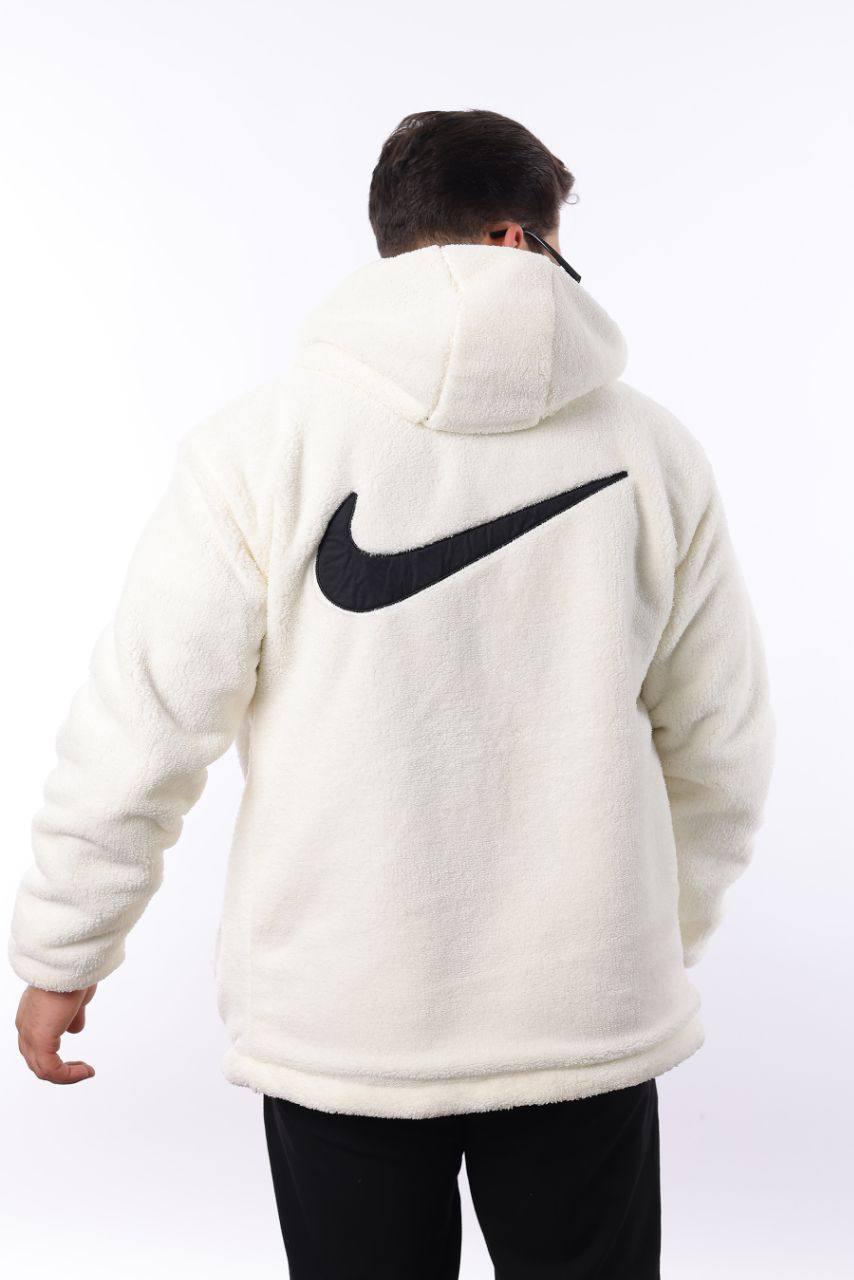 Спортивна тепла двостороння куртка Jordan молодіжна з капюшоном утеплена куртка флісова до -7, фото 1