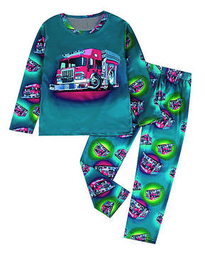 Дитяча піжама для хлопчика Машина