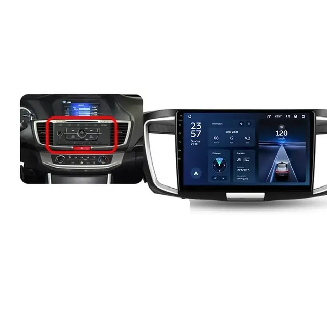 Штатна магнітола Teyes CC3L Wi-Fi Honda Accord 9 (2012-2018), фото 1