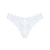Напівпрозорі трусики Obsessive Heavenlly panties M/L, відкриті сідниці, фото 6