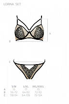Комплект LORINA SET beige L/XL - Passion, фото 5