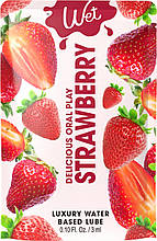 Пробник Wet Oral Play Strawberry (3 мл)