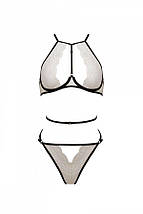 Комплект білизни Passion CHIKA SET, L/XL, cream, топ, трусики, фото 3